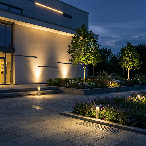 LED Ground Light Luminous Efficiency Design Solutions 5 LED ground lights for building and landscape lighting