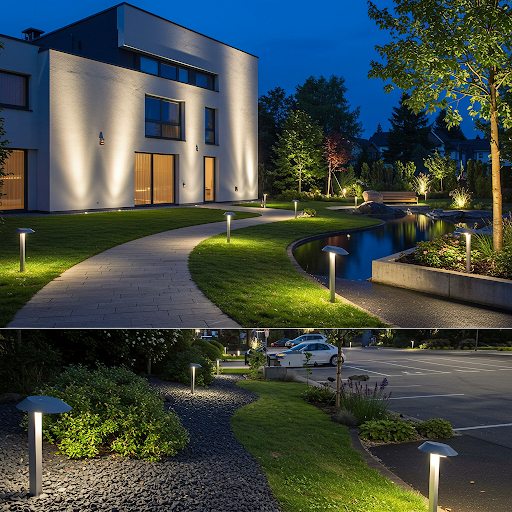 LED Ground Light Luminous Efficiency Design Solutions 11 LED ground lights in architecture, landscape, and public spaces