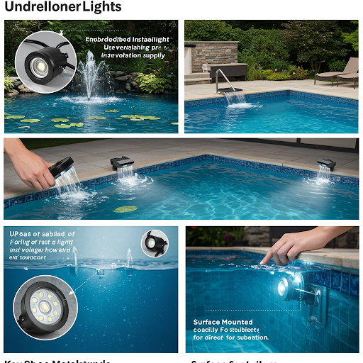 What do you know about the common types of outdoor luminaires 18 Underwater lights