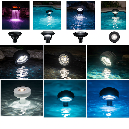 What do you know about the common types of outdoor luminaires 20 Pool Lights for Open Installation