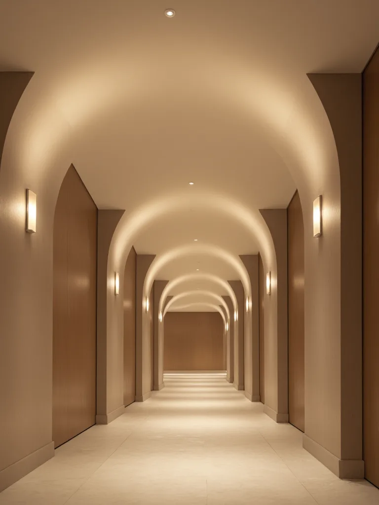 Five-star hotel lighting design plan 3 изображение 10