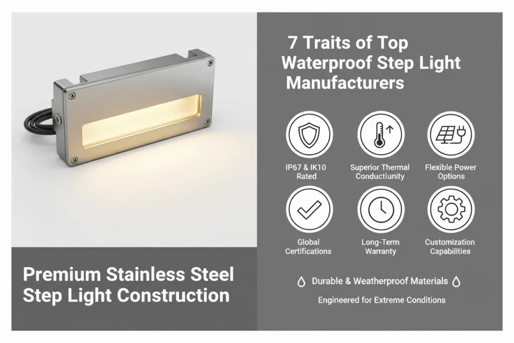 waterproof step light manufacturer 1