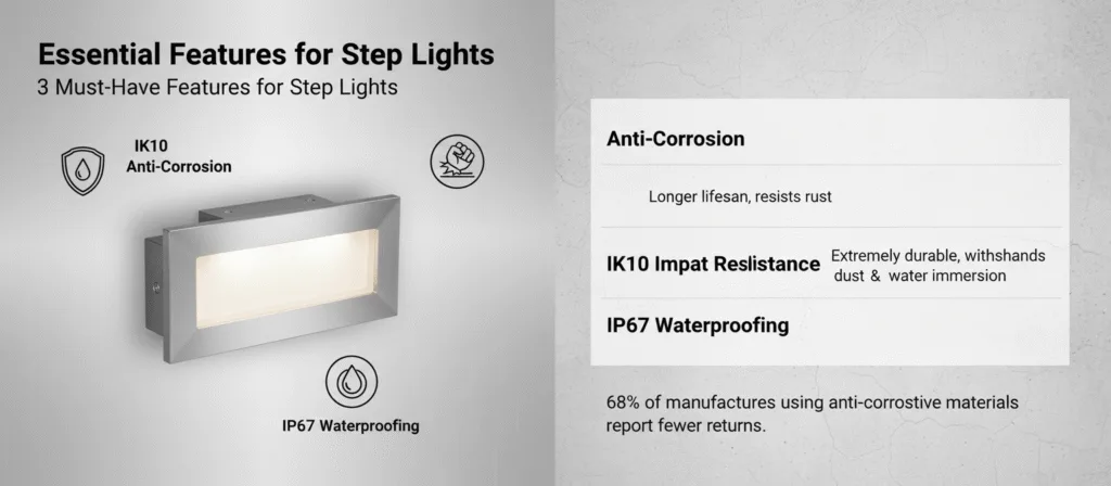 waterproof step light manufacturer 2